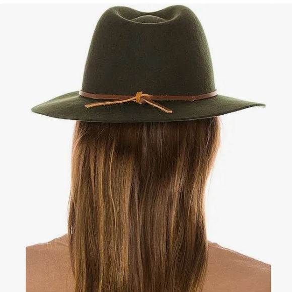 BRIXTON DARK GREY FEDORA HAT - Picture 2 of 8